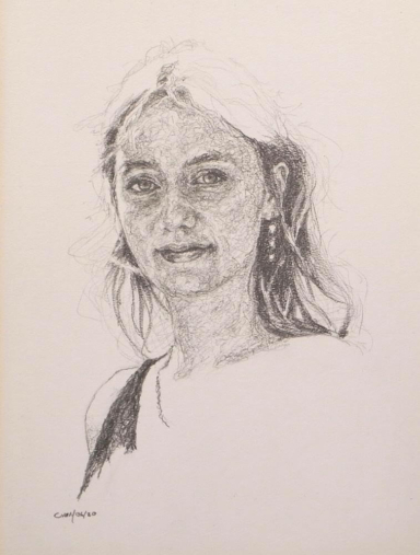 Graphite 2B sketch 294 H x 210 W