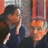 Oil painting 300 H x 400 W